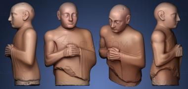 3D model A statue of Gudea (STL)